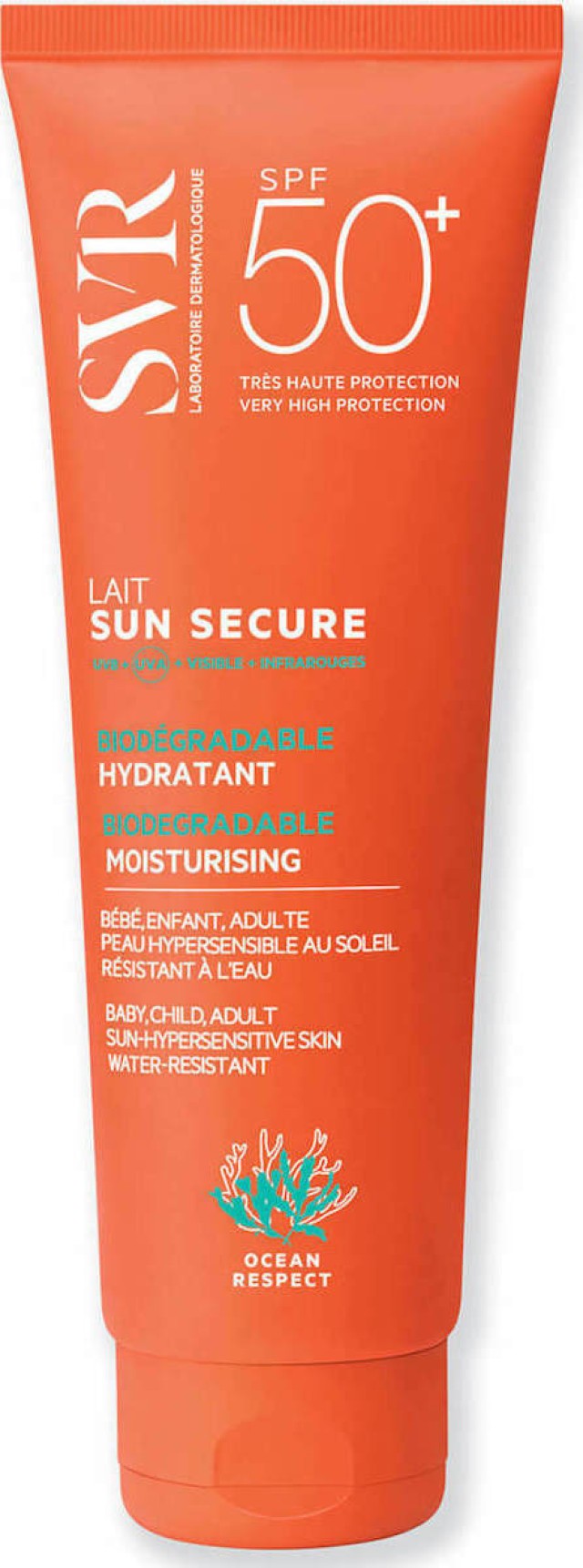 SVR Sun Secure Lait SPF50+ Thin Velvety Face Lotion …