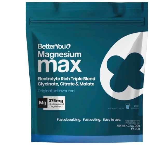 BetterYou Magnesium Max 3in1 Original Powder Σκόνη Υψηλής Περιεκτικότη … BetterYou Magnesium Max 3in1 Original Powder Σκόνη Υψηλής Περιεκτικότη …