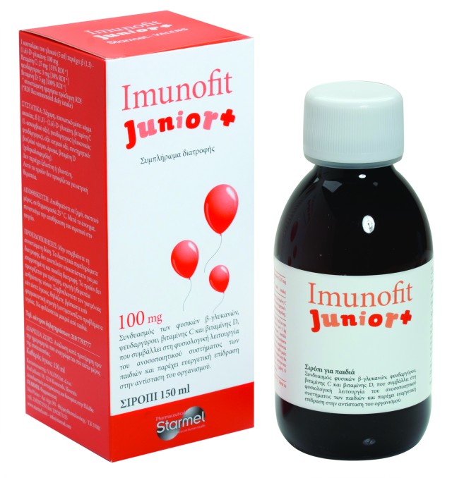 Starmel Imunofit Junior+ Children's Syrup for Strengthening the Immune ...