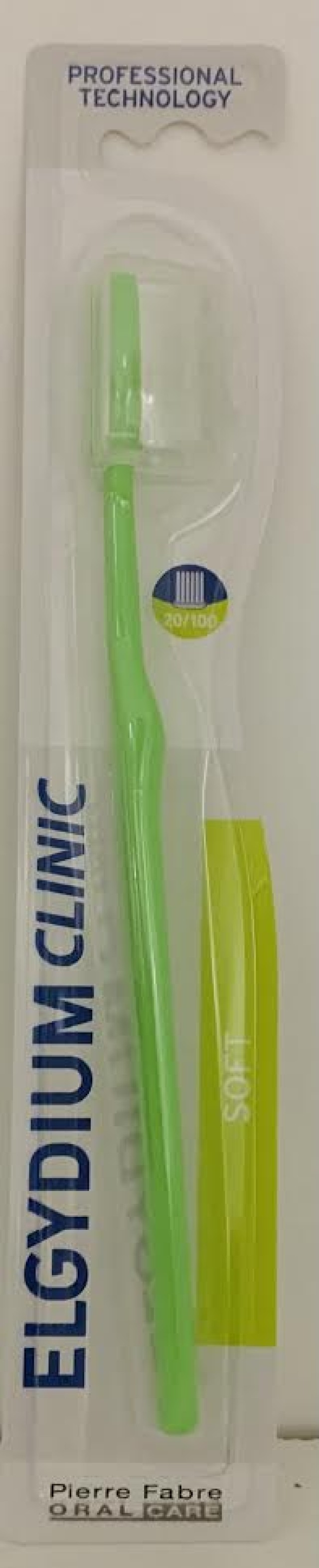 Elgydium Clinic 20/100 Οδοντόβουρτσα Μαλακή 1 Τεμάχιο