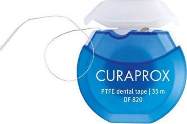 Curaprox DF 820 PTFE Dental Tape Οδοντικό Νήμα 35m