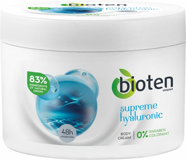 Bioten Supreme Hyaluronic Κρέμα Σώματος 48ωρης Ενυδάτωσης με Υαλουρονι …