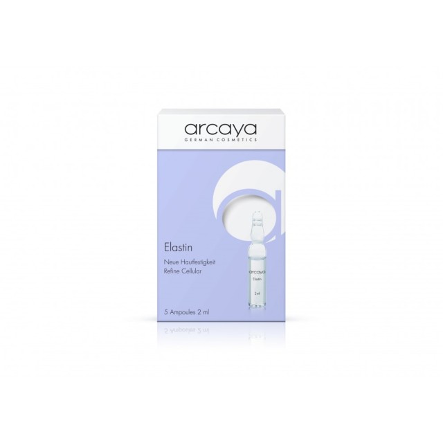 Arcaya Elastin Refine Cellular Συμπύκνωμα Αμπούλας για την Μείωση των Ρυτίδων 5 Αμπούλες x 2ml