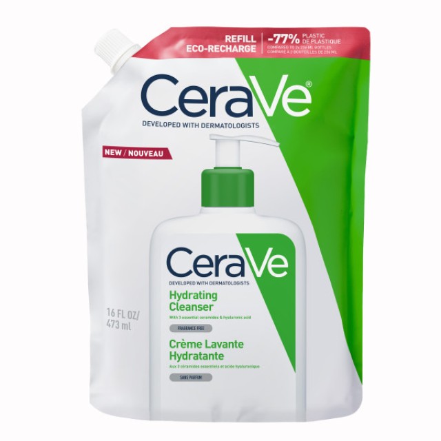 CeraVe Hydrating Cleanser Refill Ενυδατική μη Αφρίζουσα Κρέμα Καθαρισμ …