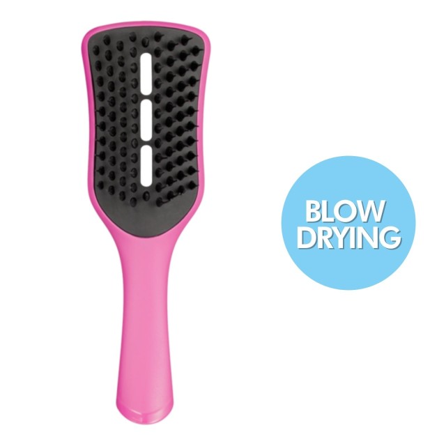 Tangle Teezer Easy Dry & Go Pink Black Βούρτσα για Στέγνωμα 1 Τεμάχιο