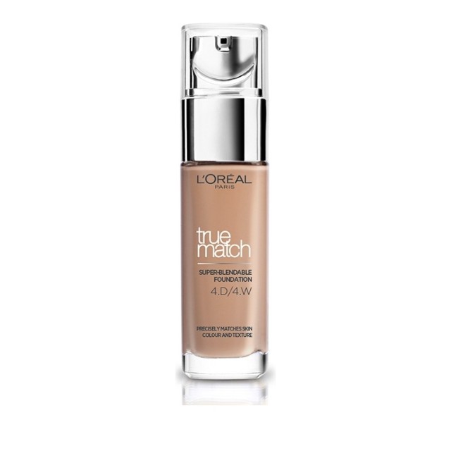 LOreal Paris New True Match­ Foundation 4D/4W Golden Natural 30ml