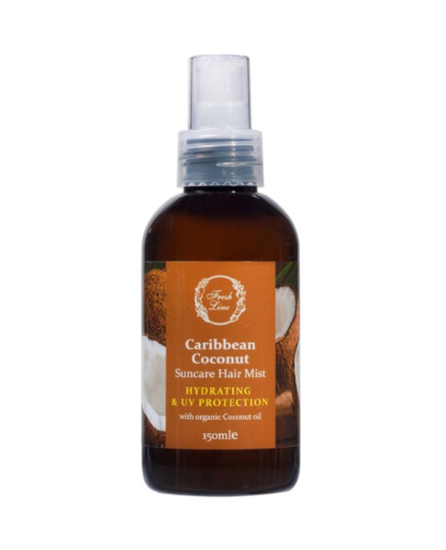 Fresh Line Caribbean Coconut Αντηλιακό Mist Μαλλιών 150ml