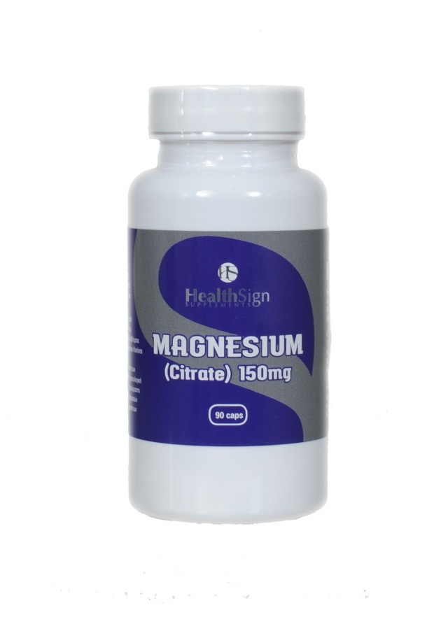 Health Sign Magnesium Citrate 150mg Συμπλήρωμα Διατροφής με Μαγνήσιο 9 …