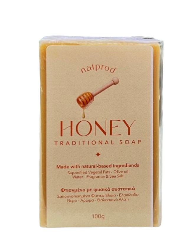 Natprod Παραδοσιακό Σαπούνι Μέλι 100gr