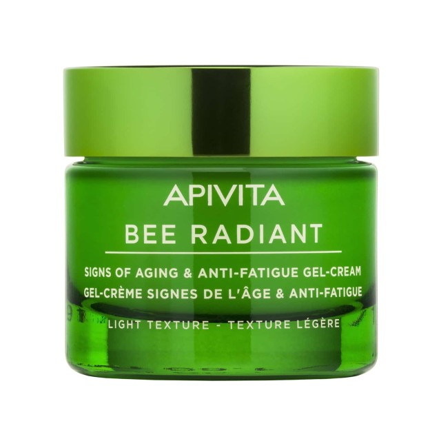 Apivita Bee Radiant Κρέμα Gel για Σημάδια Γήρανσης & Ξεκούραστη Όψη Ελαφριάς Υφής 50ml