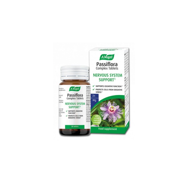 A.Vogel Ενίσχυση του Αισθήματος Ηρεμίας Passiflora Nervous Complex 30 …