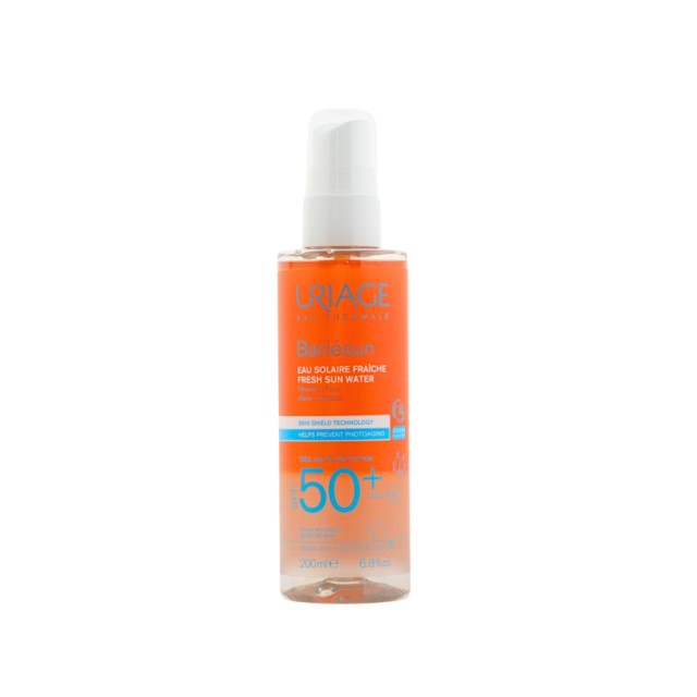 Uriage Bariesun Refreshing Sunscreen Sun Water SPF50+ Αντηλιακό Προσώπ …