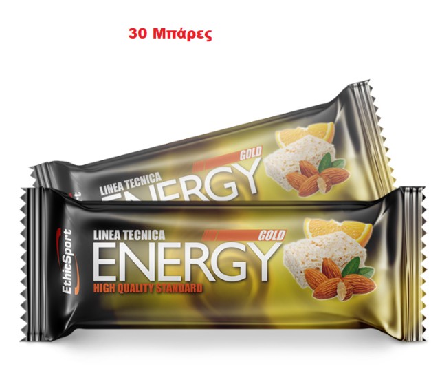 EthicSport Energy Bar Gold 24.1gr Υδατάνθρακα – 1.7gr Πρωτεΐνη Ενεργει …