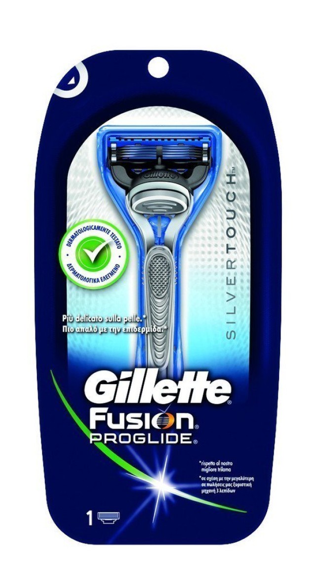 Gillette - Fusion ProGlide® Silver Touch, 1τμχ