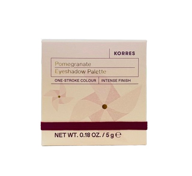 Korres Pomegranate Eyeshadow Palette Παλέτα Σκιών 5gr