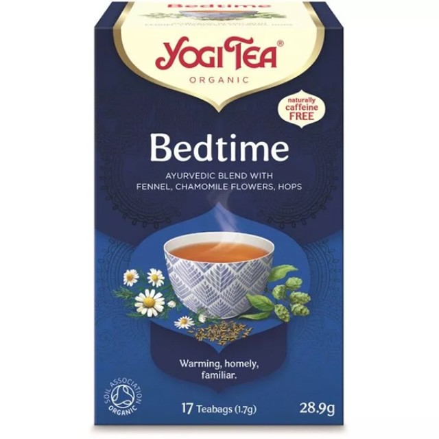 Yogi Tea Bedtime Τσάι για Ήρεμο Ύπνο 17 Φακελάκια 28,9gr