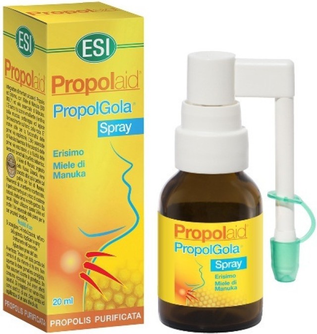 ESI Propolaid Propol Gola Spray Καταπραΰνει το Λαιμό με Μέλι & Πρόπολη 20ml
