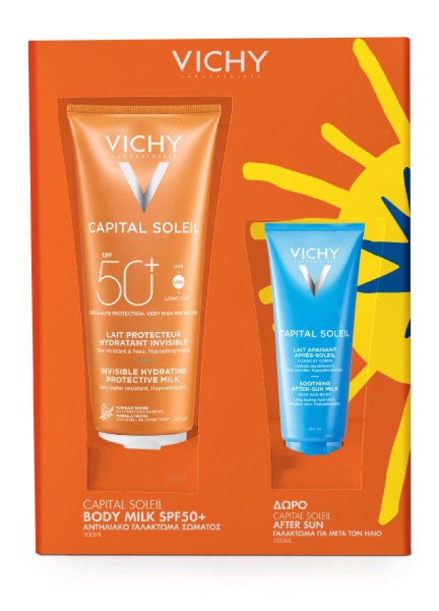 Vichy PROMO Capital Soleil SPF50+ Ενυδατικό Αντηλιακό Γαλάκτωμα Σώματο …