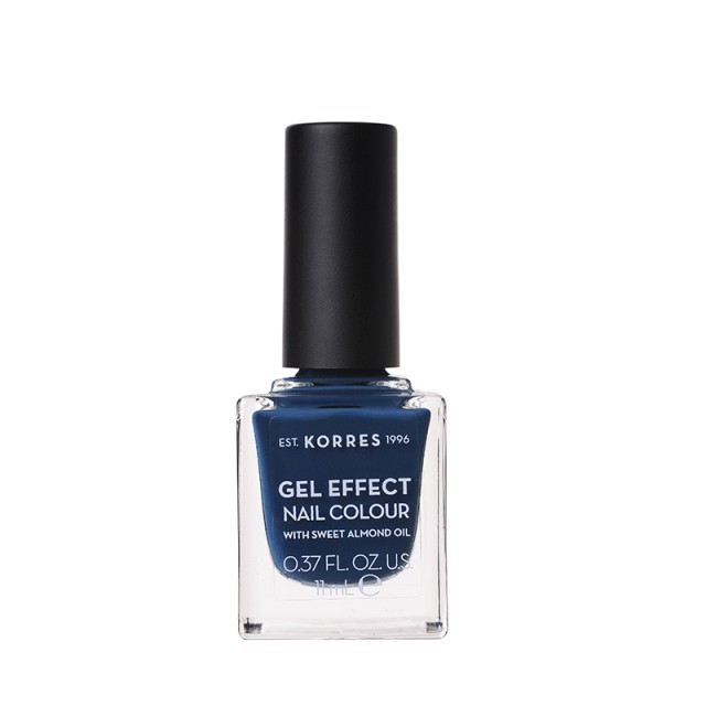 Korres Gel Effect Nail Colour Indigo Blue No 84 11ml