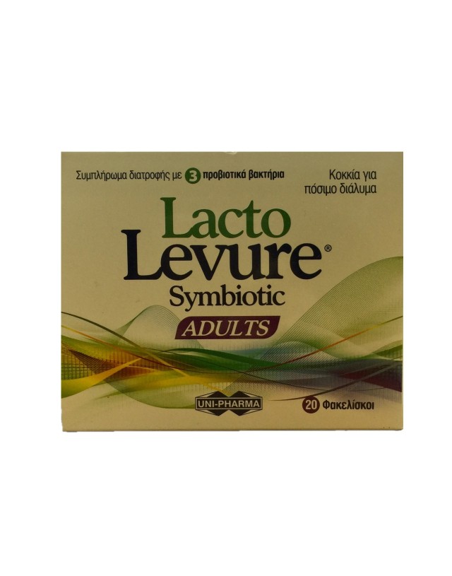 Unipharma Lacto Levure Symbiotic Adults 20 Φακελίσκοι Unipharma Lacto Levure Symbiotic Adults 20 Φακελίσκοι