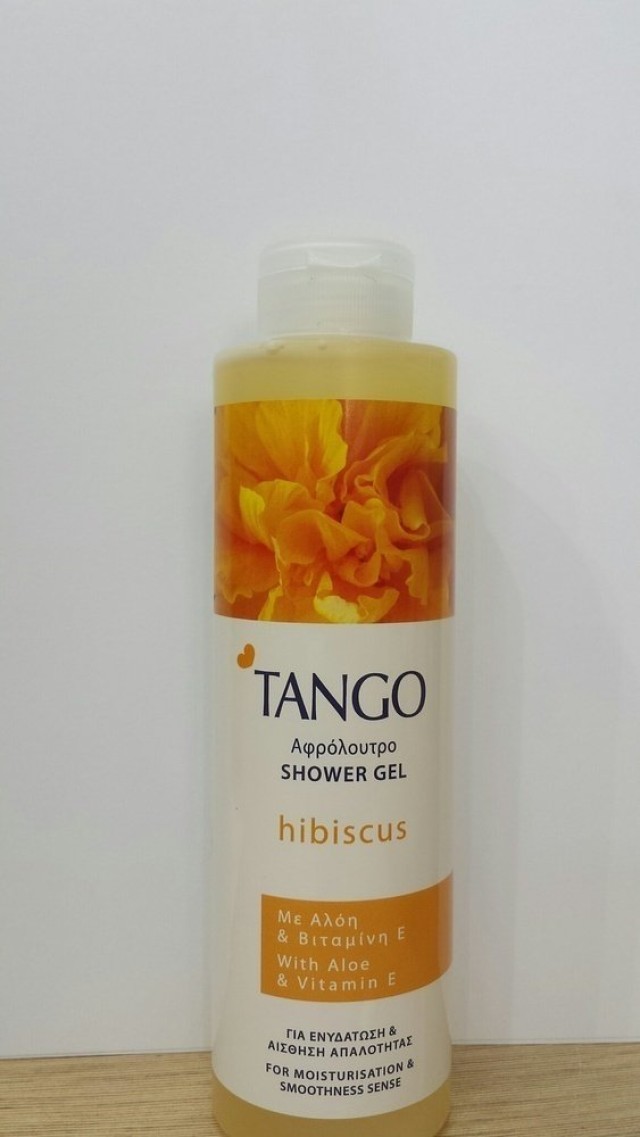 CLEAN WAY TANGO Αφρόλουτρο SHOWER GEL HIBISCUS 250ml Με αλόη και Βιταμίνη Ε