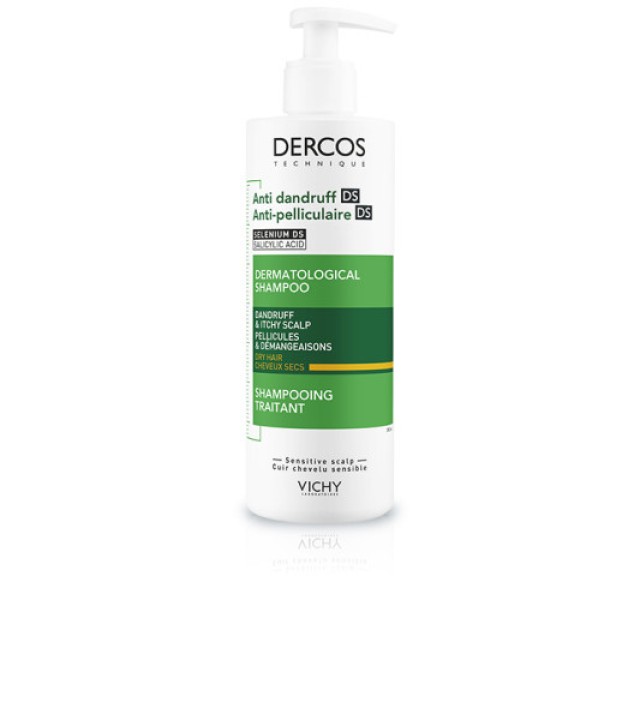 Vichy Dercos Anti Dandruff DS Σαμπουάν Κατά της Ξηροδερμίας, της Πιτυρ &hellip;