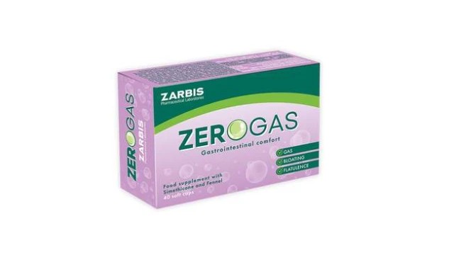 ZEROGAS Συμπλήρωμα Διατροφής Σχεδιασμένο Για Την Ανακούφιση Από Το Φού &hellip;