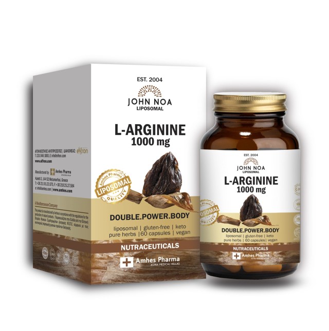 John Noa Liposomal L-Arginine 1000mg Αμινοξύ για Παραγωγή Ενέργειας στ &hellip;