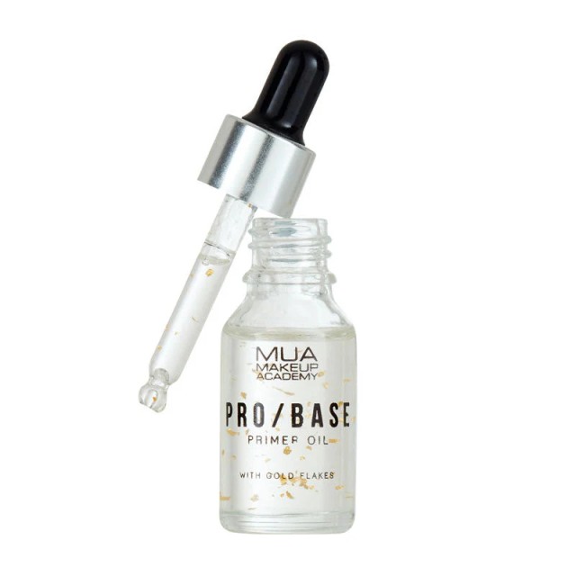 MUA Pro Base Primer Oil With Gold Flakes Βάση Μακιγιάζ σε Μορφή Έλαιου &hellip;