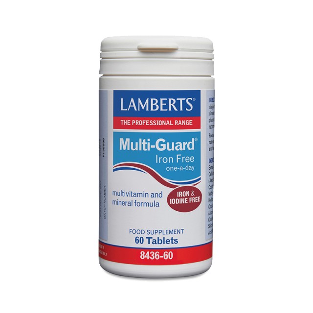 Lamberts Multi Guard Iron Free Πολυβιταμίνη για την Ενίσχυση του Ανοσο … Lamberts Multi Guard Iron Free Πολυβιταμίνη για την Ενίσχυση του Ανοσο …