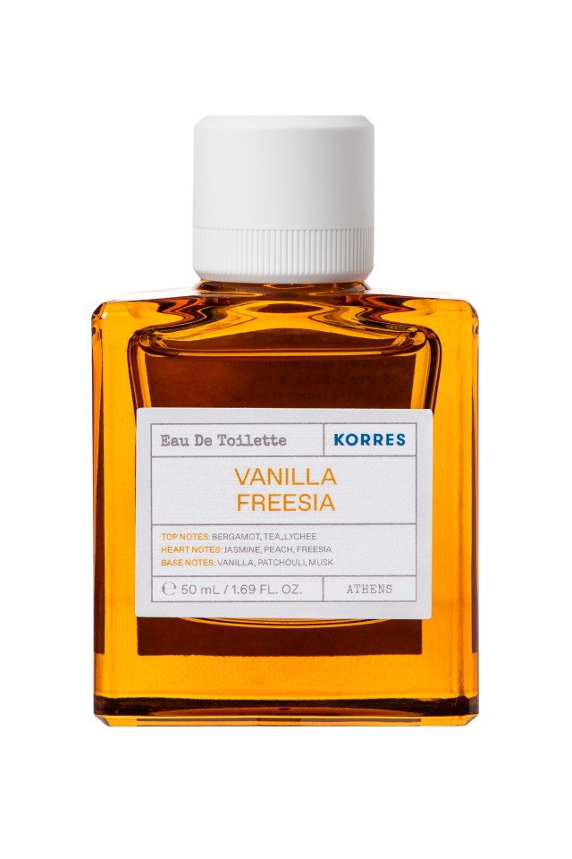 Korres Vanilla Freesia Eau De Toilette Γυναικείο Άρωμα 50ml Korres Vanilla Freesia Eau De Toilette Γυναικείο Άρωμα 50ml