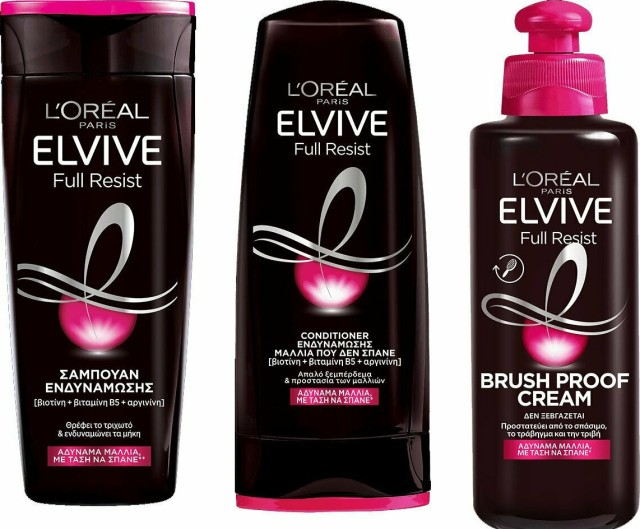 LOreal Bundle Elvive Full Resist Shampoo Σαμπουάν Ενδυνάμωσης Μαλλιών … LOreal Bundle Elvive Full Resist Shampoo Σαμπουάν Ενδυνάμωσης Μαλλιών …