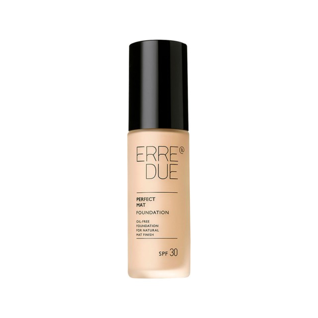 Erre Due Perfect Mat Foundation SPF30 Silent Dune 02 Υψηλή Κάλυψη για &hellip;