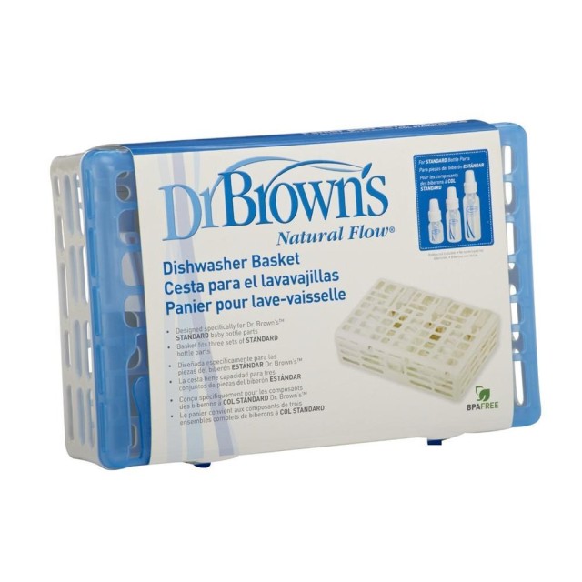 Dr. Browns - Καλάθι Πλυσίματος Μπιμπερό με Στενό Λαιμό στο Πλυντήριο Πιάτων