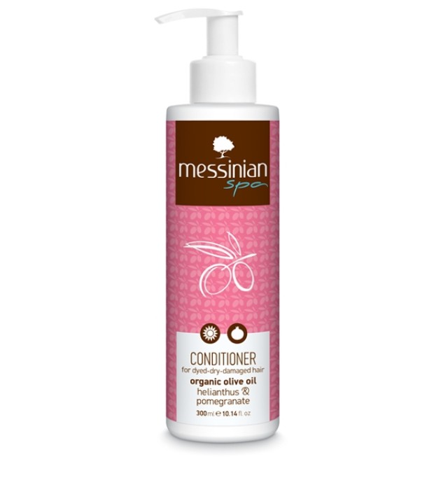 Messinian Spa Conditioner Helianthus & Pomegranate Μαλακτική Κρέμα Μαλ …