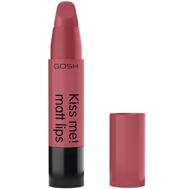 Gosh Kiss Me! Matt Lips 003 Hot Kiss Ματ Κραγιόν 2gr Gosh Kiss Me! Matt Lips 003 Hot Kiss Ματ Κραγιόν 2gr