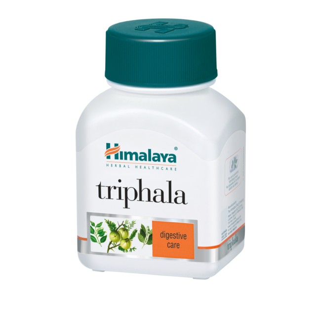 Himalaya Triphala Συμπλήρωμα Διατροφής για την Καλή Λειτουργία του Παχέος Εντέρου 60 Κάψουλες