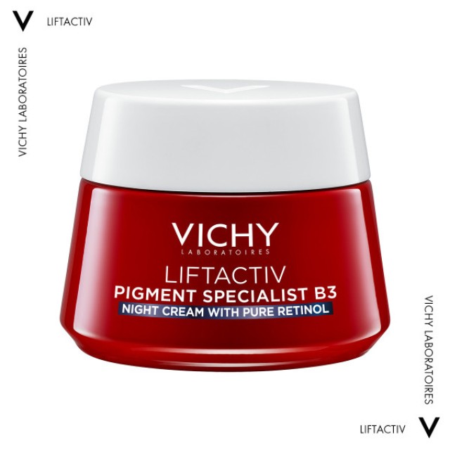 Vichy Liftactiv Pigment B3 Κρέμα Νυκτός Κατά των Κηλίδων, Διορθώνει το … Vichy Liftactiv Pigment B3 Κρέμα Νυκτός Κατά των Κηλίδων, Διορθώνει το …