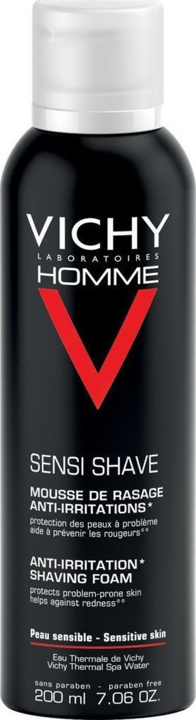 Vichy Homme Αnti Irritation Shaving Foam Αφρός Ξυρίσματος για Ευαίσθητ …