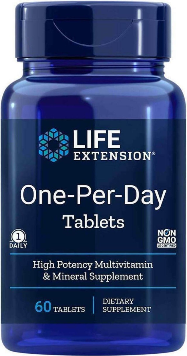 Life Extension One Per Day 60 Ταμπλέτες