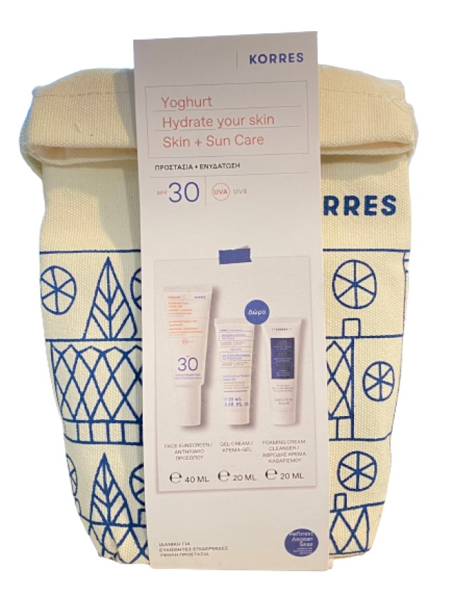 Korres PROMO Sunscreen Face Cream Gel SPF30 40ml - Nourishing Probioti &hellip;