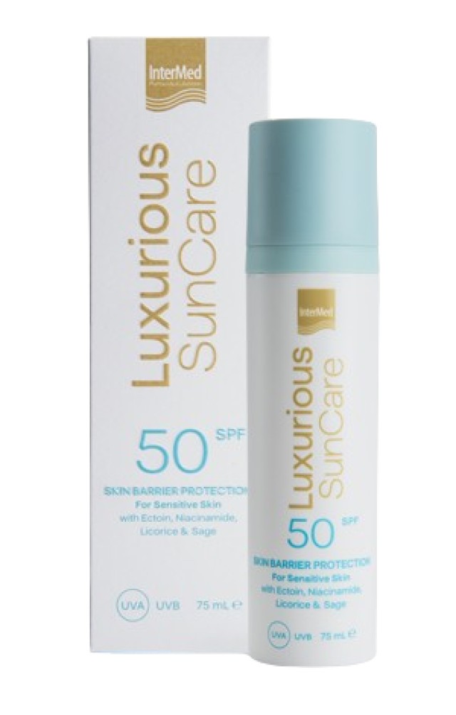 Intermed Luxurious Sun Care Skin Barrier Protection SPF50 Αντηλιακή Κρ &hellip;