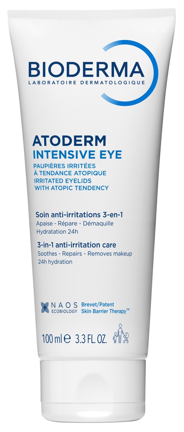 Bioderma Atoderm Intensive Eye 3 σε 1 Κρέμα Καθαρισμού, Αφαίρεσης &hellip;