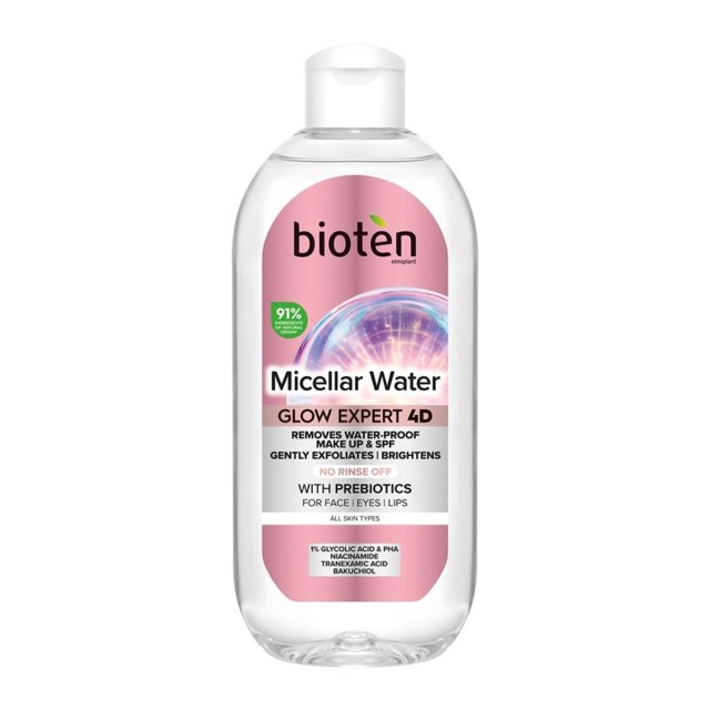 Bioten Micellar Water Glow Expert 4D Νερό Καθαρισμού Προσώπου 400ml
