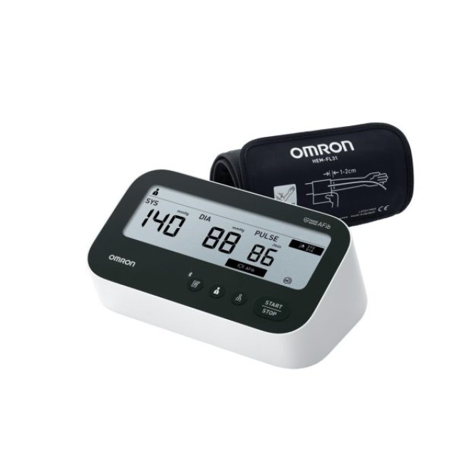 Omron M4 Connect Afib Πιεσόμετρο Μπράτσου Κολπικής Μαρμαρυγής 1 Τεμάχι &hellip;