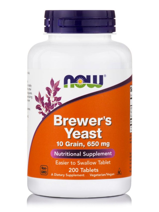 Now Foods Brewers Yeast 650mg 10 Grain Συμπλήρωμα Διατροφής με Μαγιά … Now Foods Brewers Yeast 650mg 10 Grain Συμπλήρωμα Διατροφής με Μαγιά …