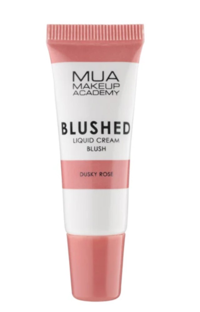 MUA Κρεμώδες Τζελ Ρουζ Blushed Liquid Cream Dusky Rose 10ml