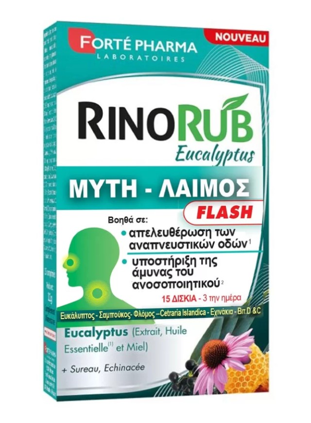 Forte Pharma RinoRub για την Ανακούφιση των Συμπτωμάτων του Κρυολογήμα …