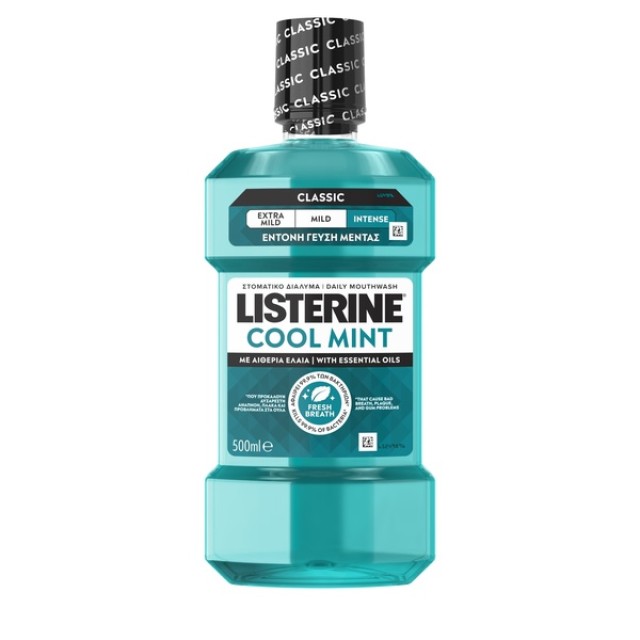 Listerine® Cool Mint Στοματικό Διάλυμα 500ml Listerine® Cool Mint Στοματικό Διάλυμα 500ml