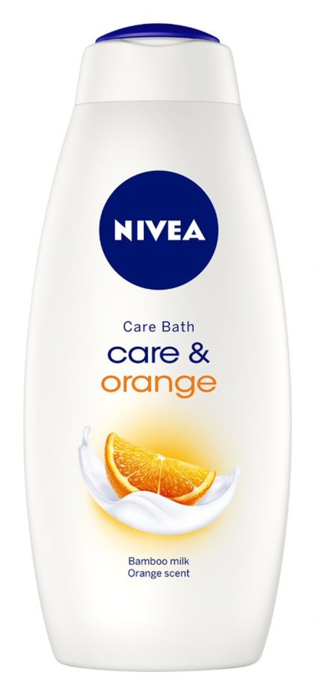 Nivea Happy Time Cream Bath Care & Orange Ενυδατικό Αφρόλουτρο 750ml